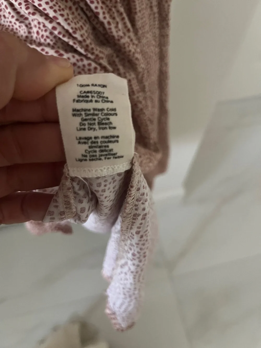 Jackson Rowe Bahama Dress In Juno Print Medium Red Maxi 
Bohemian Patchwork - Picture 6 of 7